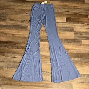 Three Bird Best Flare Blue Pants S Comfort Soft Long